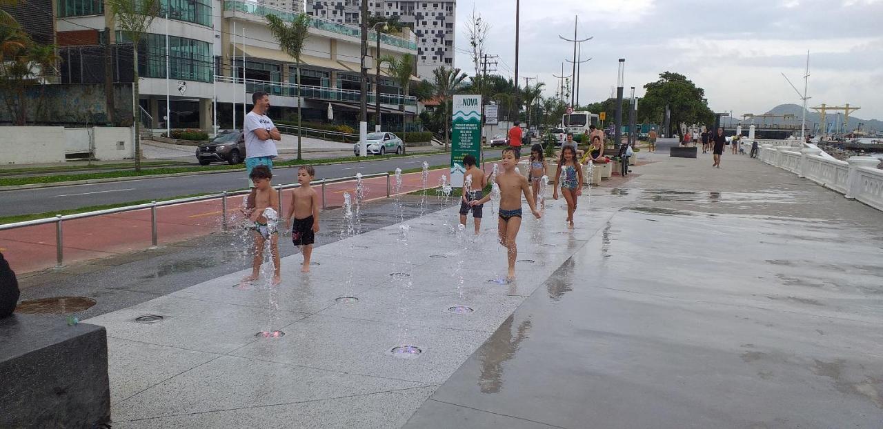 Maravilhoso Apartamento Ao Lado Do Aquario Santos  Exterior photo